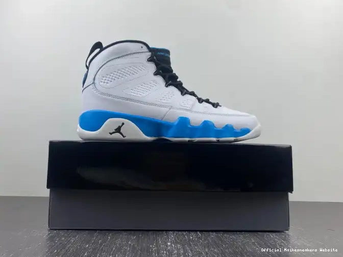 Official Maikesneakers Air Blue 9 Jordan Powder FQ8992-101 0524